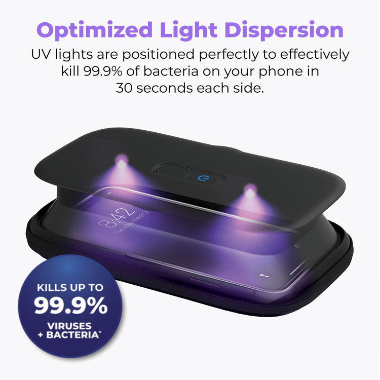 Mynd Homedics UV Sótthreinsun fyrir snjallsíma